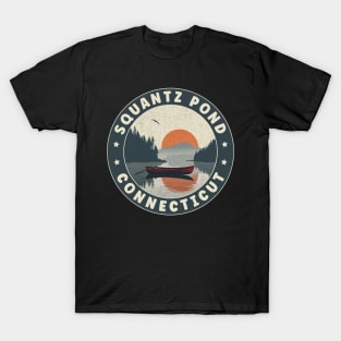 Squantz Pond Connecticut Sunset T-Shirt